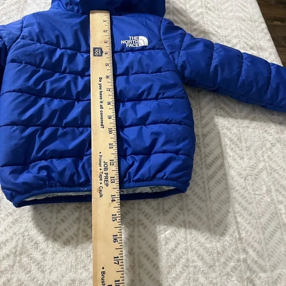 Toddlers 2T The North Face Blue Puffer Jacket - Picture 4 of 7